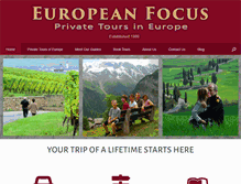 Tablet Screenshot of europeanfocus.com